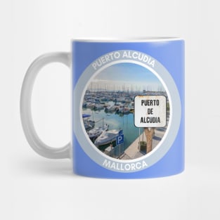 Puerto Alcudia  Mallorca Mug